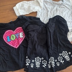 Tシャツ　２枚　ロンT1枚