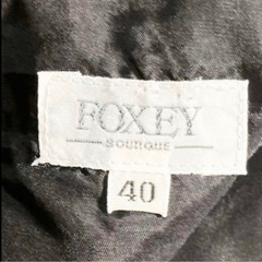 FOXEY フォクシー シルク混 ひざ丈ワンピースの画像