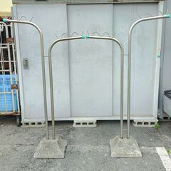 △ 洗濯物干し台 ステンレス製 高さ 170.5cm 幅 95c...