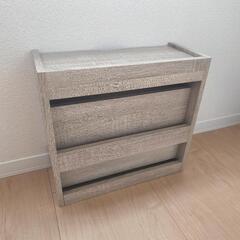 LOWYA　ルーター収納サイドテーブル