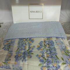 ジ82 NINA RICCI　ニナリッチ　衿付きキルトケット