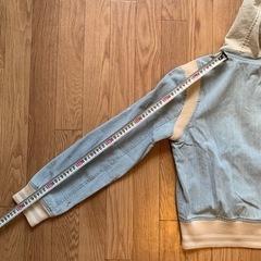  INGNI デニムパーカー Mの画像