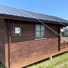 【価格変更・画像更新】木造小屋・物置・別荘・ミニハウス・ログハウス・ウッドハウス（現状渡し）の画像