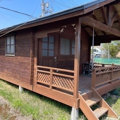 【価格変更・画像更新】木造小屋・物置・別荘・ミニハウス・ログハウス・ウッドハウス（現状渡し）の画像