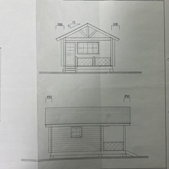 【価格変更・画像更新】木造小屋・物置・別荘・ミニハウス・ログハウス・ウッドハウス（現状渡し）の画像