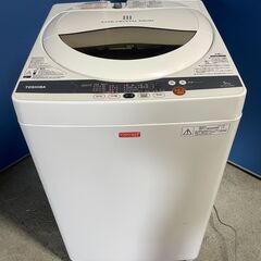 【格安】TOSHIBA 5.0kg洗濯機 AW-50GLC 20...