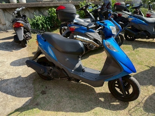 スズキアドレスv125g ブルー‼️