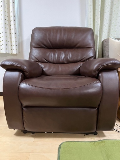 1人用電動リクライニングソファ　ビリーバ