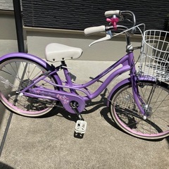 あさひ自転車　子供自転車　女の子用　20インチ　mezzo piano