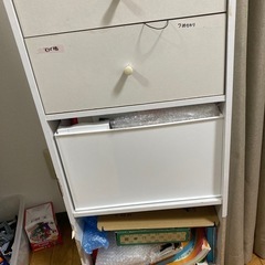 2.カラーボックス　引き出し付き