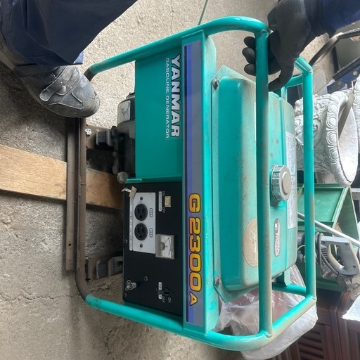 ヤンマー発電機　G2300A  作動品❣️