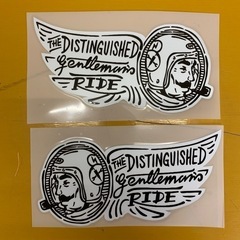 ジェントルマンライド防水ステッカー