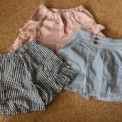 【お取引中】
子供服130☆夏物14点の画像