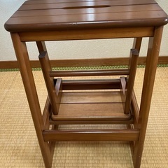 木製踏み台(ステップ)の画像