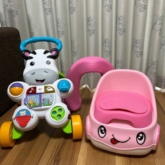 まとめ売り(歩行器・おまる・補助便座)