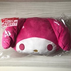 【新品未開封】マイメロ　サンリオくじ　ラストワン　ラストスペシャル賞　顔型バッグ 他2点の画像