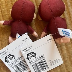 おさるのジョージ プチマスコット新品の画像