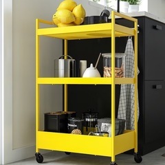 IKEA イケア　ニッサフォース　ワゴン　棚　キッチン　収納　家...