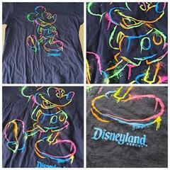 DISNEY ディズニーリゾート半袖Tシャツ L  ミッキー プリントの画像