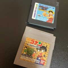 ゲームボーイ　ソフト　コナン　ワンピース
