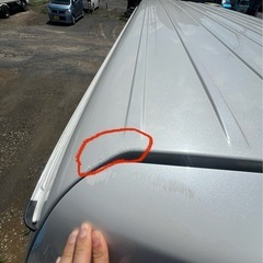 ルーフの擦り傷　板金塗装をお願いしたいです。