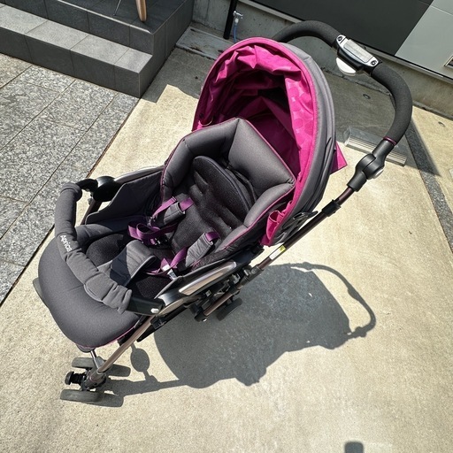 【美品】Aprica アップリカ　ソラリア　両対面式ベビーカー　ハイシート