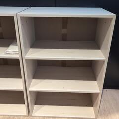 【無料】ニトリ カラーボックス Nクリック ワイド3段の画像