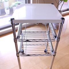 ホームエレクターのキッチンワゴン