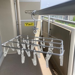 アルミ角型ハンガー21ピンチ