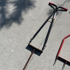 庭  芝生 庭園 整備用品 3点セット 汚れサビありの画像