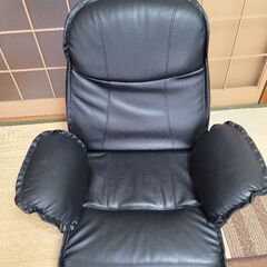 回転座椅子　ブラック