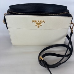 プラダ PRADA 1BH104 バイカラー ショルダーバックサ...