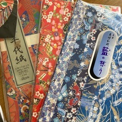 千代紙　和紙　各種　バラ売りも可能の画像