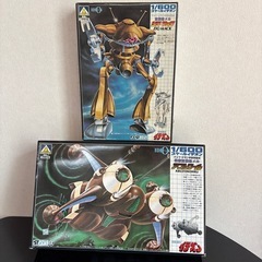伝説巨神イデオンプラモデル2点セット