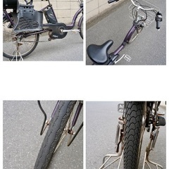 {受付中}🔴⭐️超特価⭐🔴 電動自転車 パナソニック ギュット 中古 子供乗せ アシスト 042201の画像