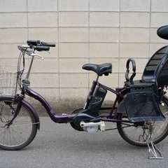 {受付中}🔴⭐️超特価⭐🔴 電動自転車 パナソニック ギュット 中古 子供乗せ アシスト 042201の画像