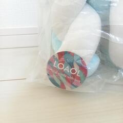 【未使用】ベビーベッド　ガード　クッション　3本編み　の画像