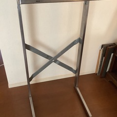 乾燥機　ユニット台　ナショナルN-US1　検索→ パナソニック　Panasonic 洗濯機　ランドリー　ユニット台(床置きタイプ) パナソニック シルバー　N-UF12-S ランドリーラック　棚の画像