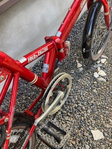 折りたたみ自転車(6ギア)