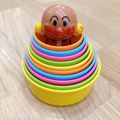 アンパンマン　天才脳つみかさねカップ