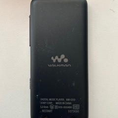 SONY ウォークマン　NW-S313の画像