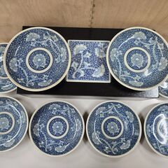 いちょう唐草十客小皿×2セット　和光園