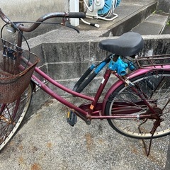【5/10処分予定】自転車 サーフラック付き
