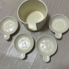 【新品 未使用】陶器 小皿 セット