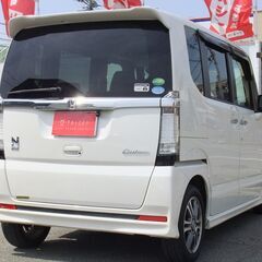 ⭕修復歴無し！Nボックスカスタム　SSパッケージ⭕ローンブラックでもOK！！審査受付中！自社ローンでは無いオートローン！関西のお店ですが全国どこでも遠方納車できます！の画像