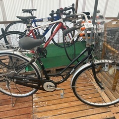 カゴ付き自転車/ママチャリ