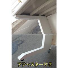 平机　平デスク　ホワイト　F-CC-126-1126A「オフィス家具のワンツーマート」の画像