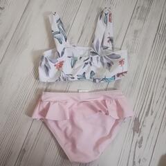 【2点セット】子供水着90　女の子＋　水あそびパンツ未開封3枚＋1枚の画像