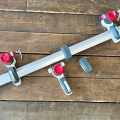 MINOURA ミノウラ VERGO バーゴ　車載用　スルーアクスル/クイックアクスル　本体３台＋メインレール２本の画像