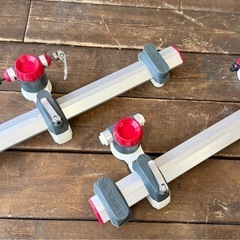 MINOURA ミノウラ VERGO バーゴ　車載用　スルーアクスル/クイックアクスル　本体３台＋メインレール２本の画像